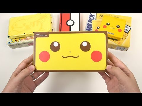 Pikachu Edition: NEW 2DS XL Unboxing & Comparisons