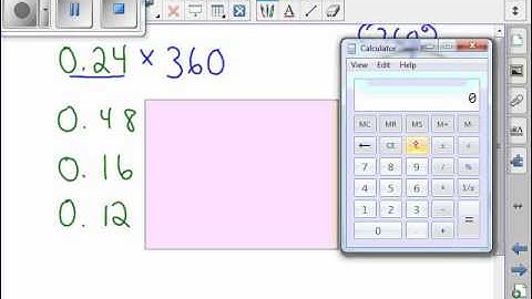 Interpreting and Calculating a Circle Graph (part 1 of 2)