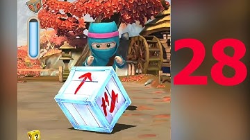 Clumsy Ninja - Gameplay Walkthrough Part 28 - Level 30-31 | BuddyFun