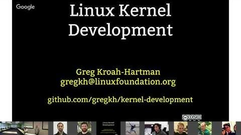 Linux Kernel Development - Greg Kroah-Hartman