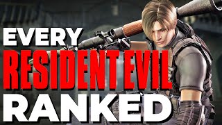 EVERY Resident Evil Ranked Worst To Best