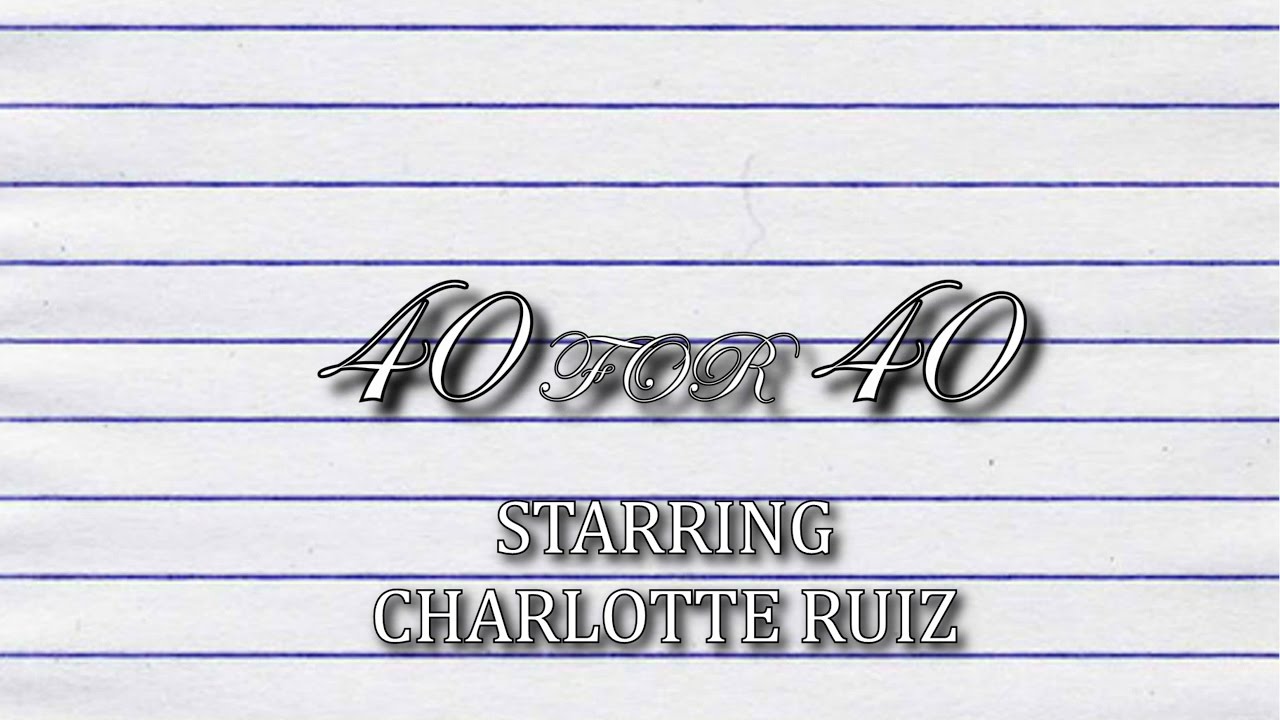 40 for 40 Intro - YouTube