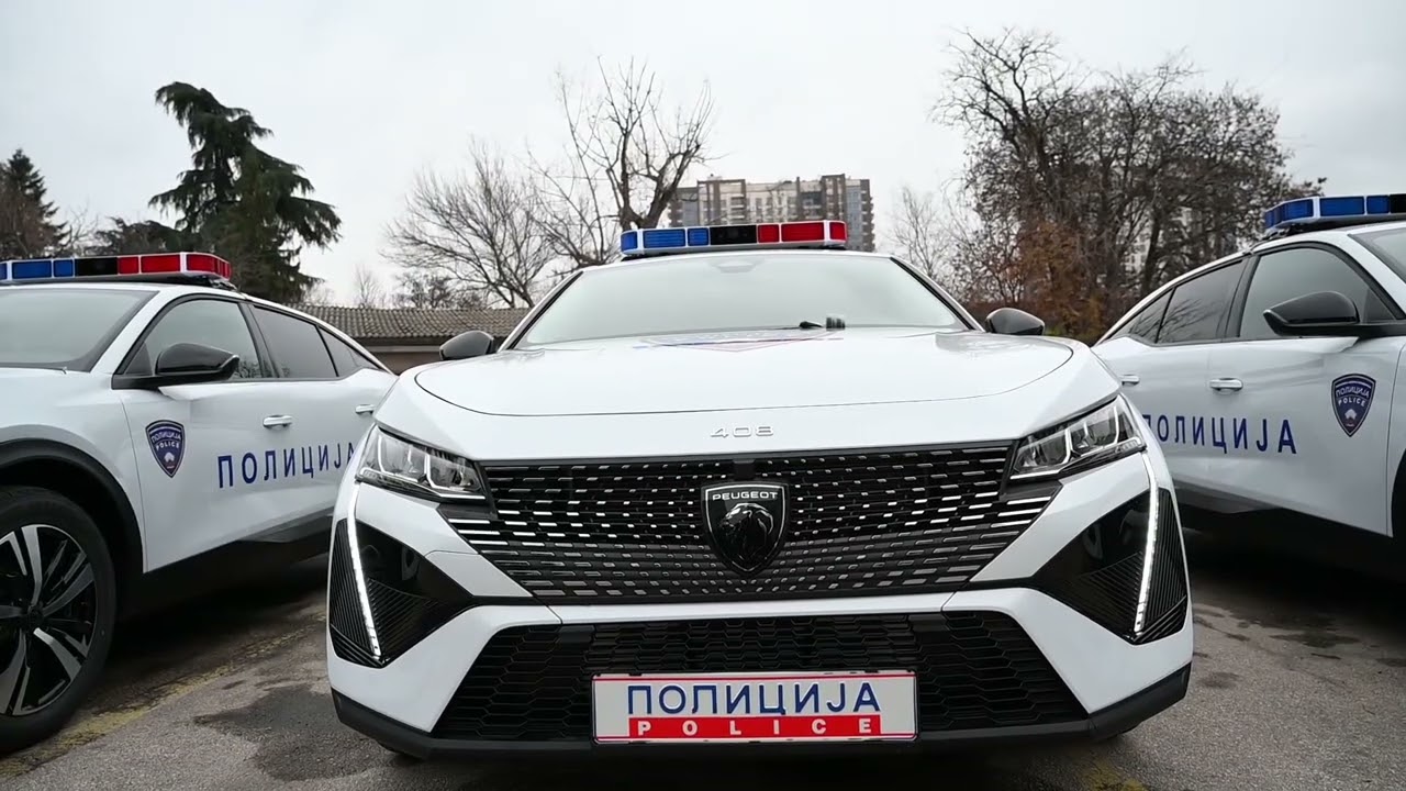 Mакедонската полиција добива 120 нови службени возила