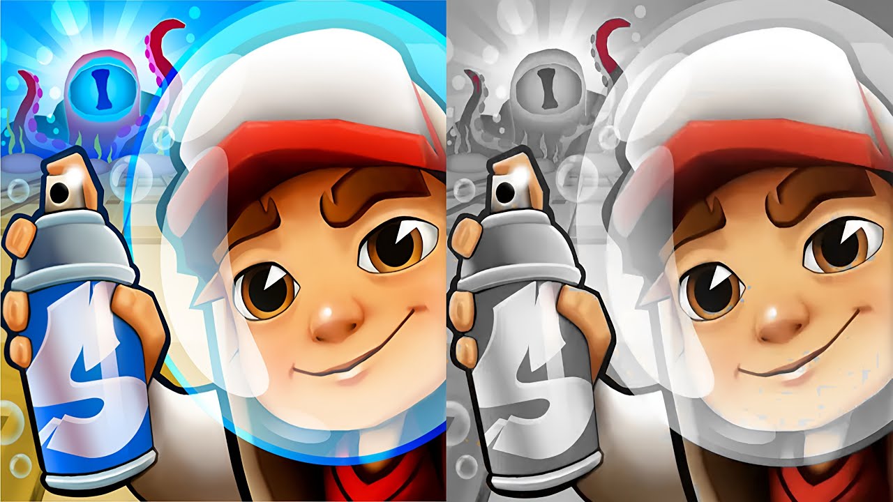 Subway Surfers : Underwater 2023 🆚 Underwater 2024