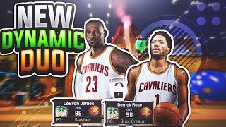 New Cavs Dynamic Duo W Lebron & D Rose The New Godly Duo Nba 2K17