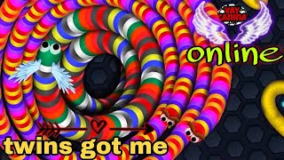 Twins Got Me  Best Moments Montage Slither.io Pro Gameplay | VAYCANINA