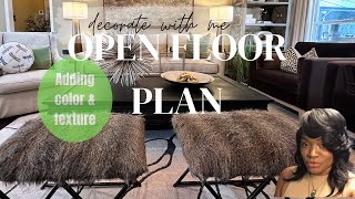 Formal Living room dining room entryway| Decorating with me