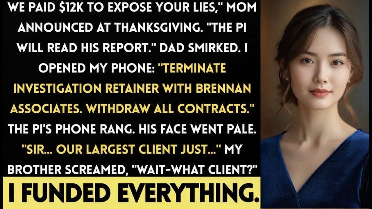 My Family Hired a PI to Expose My Lies — Then His Firm Lost a $140M Client.