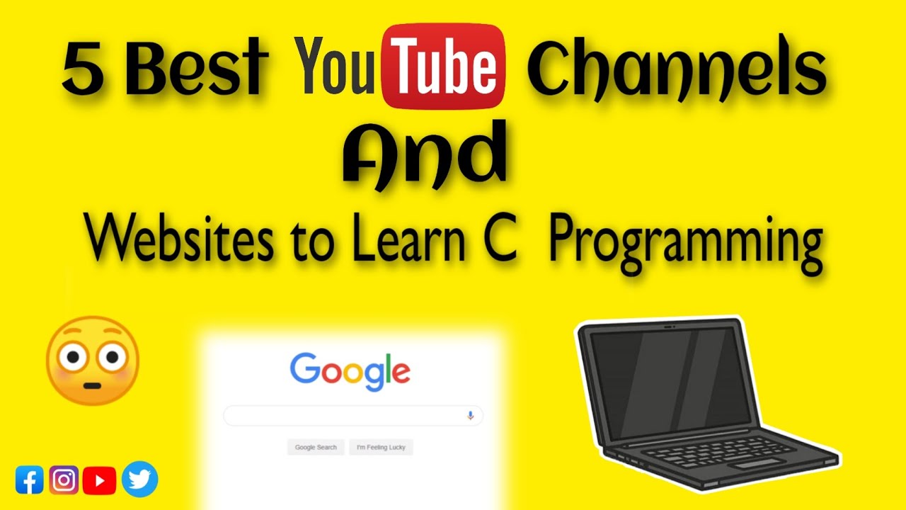 5 Best YouTube Channels and sites to Learn C Programming YouTube