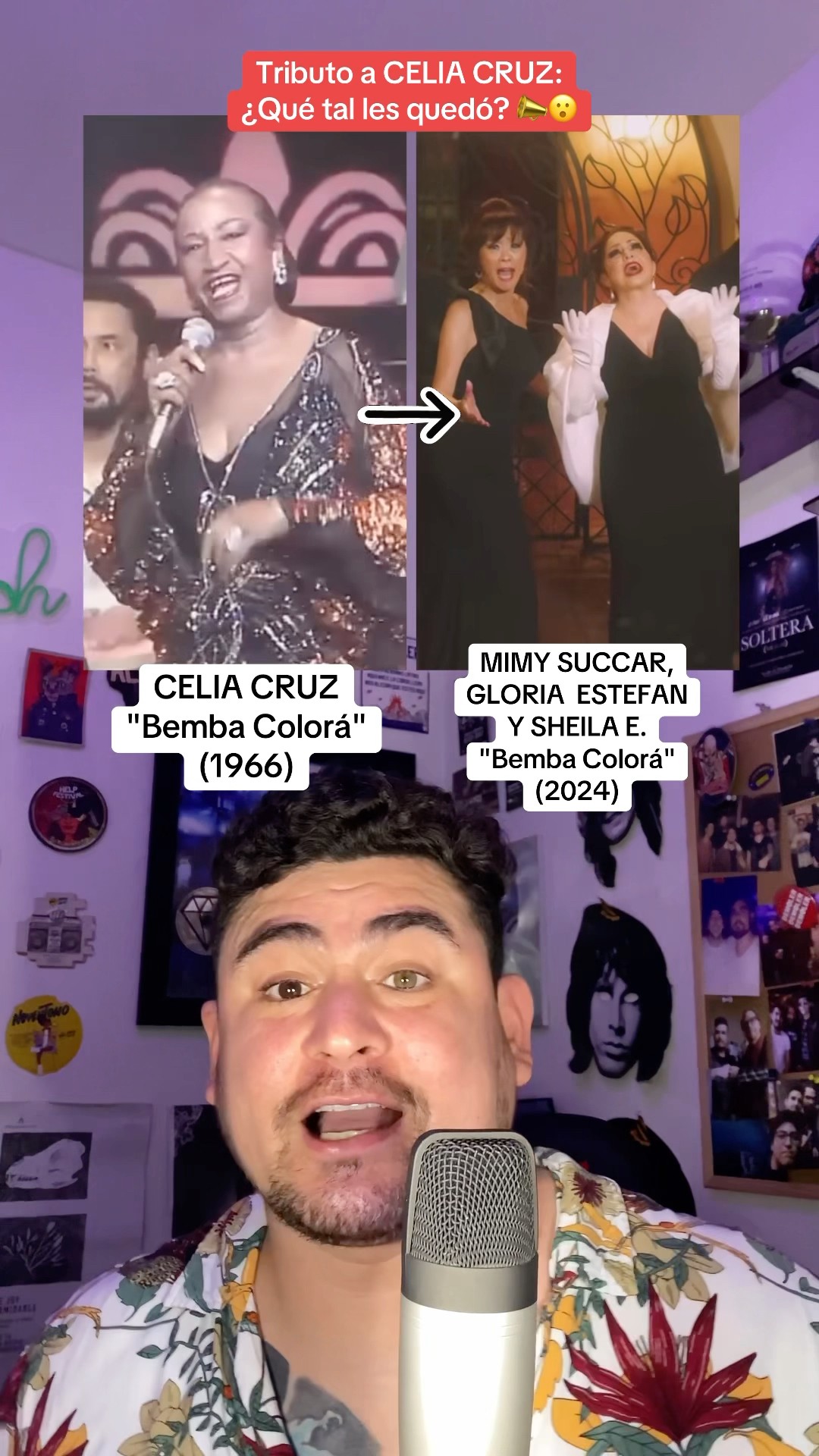 CELIA CRUZ Tributo: MIMY SUCCAR, GLORIA ESTEFAN Y SHEILA E. - Bemba Colorá: ¿Qué tal les quedó? ??