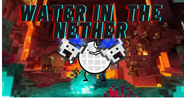 Water in the nether in 1.17!
