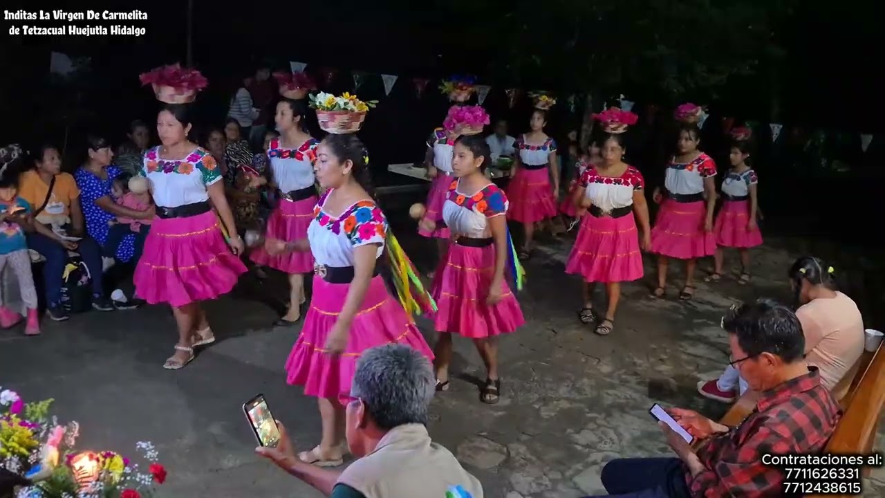 Video 20 - Inditas La Virgen De Carmelita de Tetzacual Huejutla Hidalgo