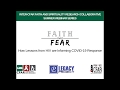 Faith over fear how lessons from hiv are informing covid19 response