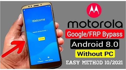 Moto E5/E5 Play/E5 Plus Google Account/FRP Bypass |ANDROID 8.0 Without PC  BY DILSHAD MOBILE 2021