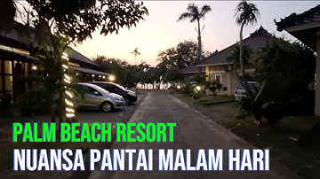 Enjoy the Night at the Beach ⁉️ PALM BEACH RESORT JEPARA @LookArounding#beach #jepara