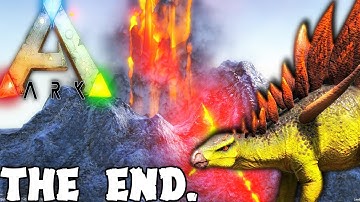 ARK DEV KIT - THE END IS COMING! VOLCANO ERUPTION, KENTROSAURUS, GIANT BEE & MORE ( Gameplay )