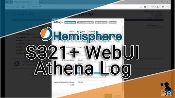 Hemisphere How To: Athena Log, Simultaneous RTK and Static | Bench Mark