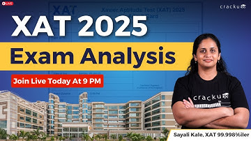 XAT 2025 Exam Analysis | Detailed Breakdown by Sayali Ma’am