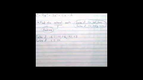 Pre-Calculus 2.4 - Real Zeros of Polynomial Functions (part 3)