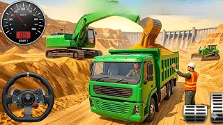 👷City Road Construction Simulator 3D 🚧 | Heavy Excavator &amp; Truck - Android Gameplay 01