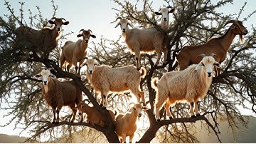 Morocco’s Tree-Climbing Goats – The Most Unbelievable Sight!