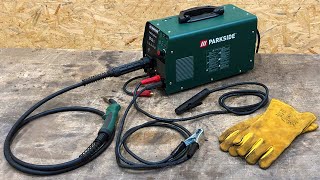 Electrode Stick Welding MMA Lidl PARKSIDE® PMSG 200 A1 Multi Welding Machine / Multischweißgerät