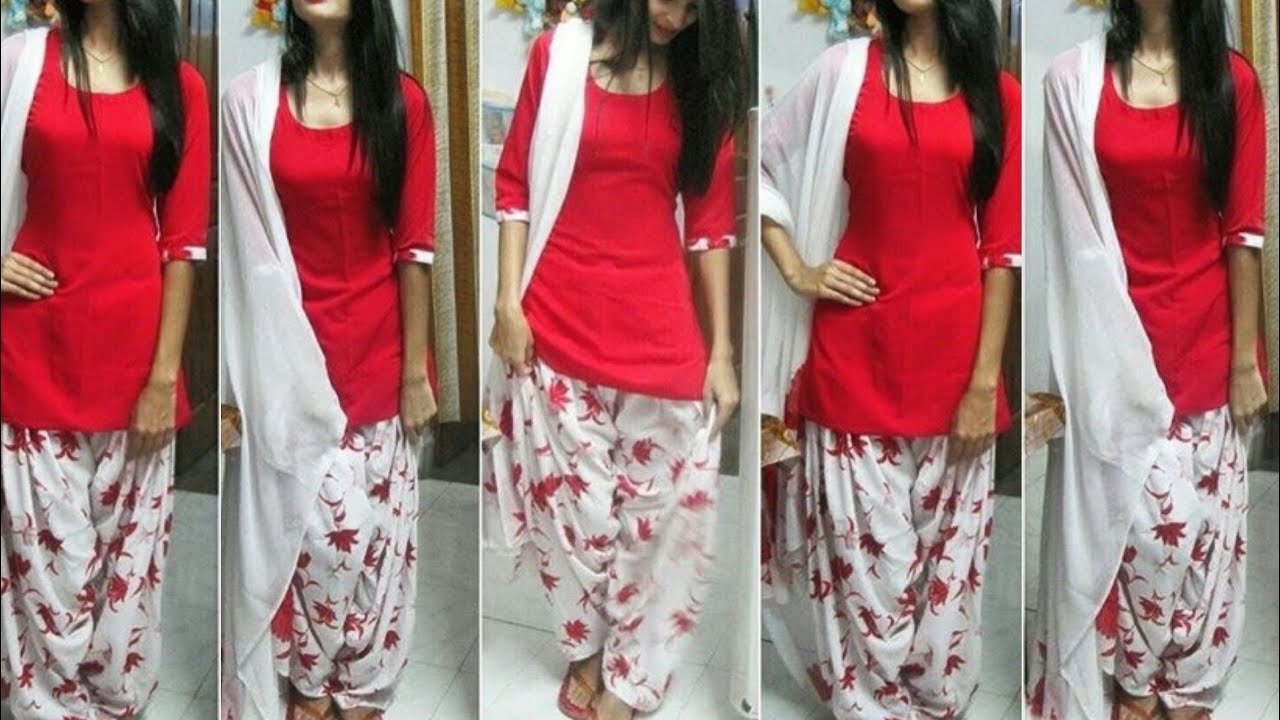 simple punjabi salwar suit