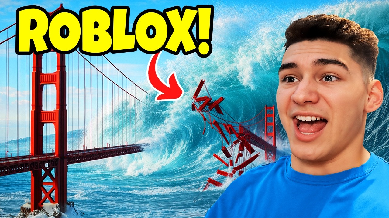Я нашел самую реалистичную игру в Roblox, где рушится мост Золотые Ворота!