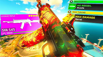"SVA 545 is FASTEST KILLING GUN in WARZONE!" 🤔 (SVA 545 Class)