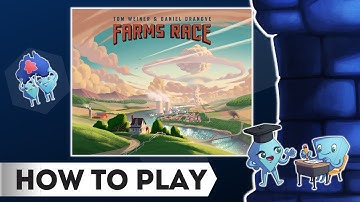 Farms Race - How to Play Board Game