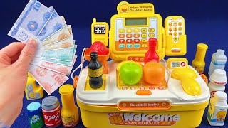 10 Minutes Satisfying with Unboxing Yellow Cash Register Play Set Review Toys | ASMR 