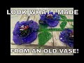 Discover the art of cutting glass  crafting flowers step by step tutorial glass  resin art