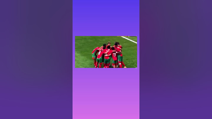 ملخص مباراة المنتخب المغربي والعراق 3x0