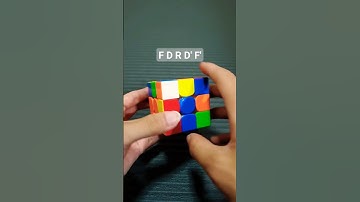 Easiest F2L Algorithms Part 48 | #cfop #easy #speedcubing #rubik #tutorial #f2l #rubikscube #shorts