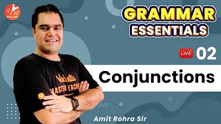 Grammar Essential | Conjunctions (Part 2) By Amit Rohra | Class 9&10 English | Vedantu screenshot 1