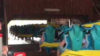 Thunderbird off-ride launch, left side