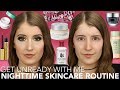 NIGHTTIME SKINCARE ROUTINE 2019 | GET UNREADY WITH ME + MAKEUP ERASER GIVEAWAY!!