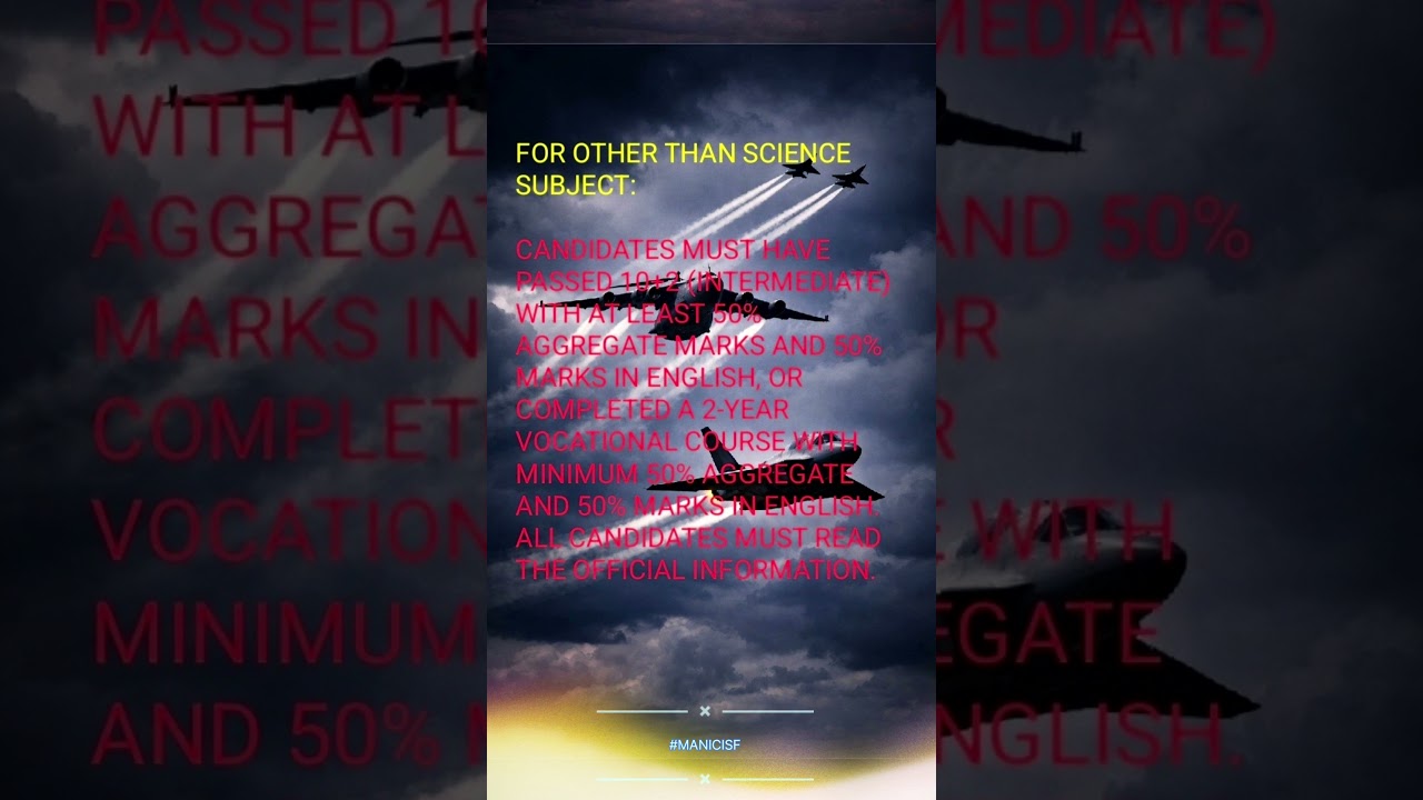 Indian Airforce Agniveer Vayu IntakeExamination 2026