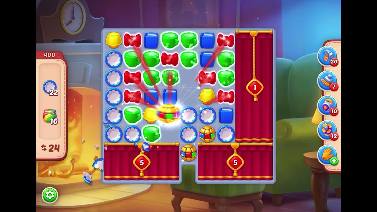 I’m on level 400 in Homescapes 🎮