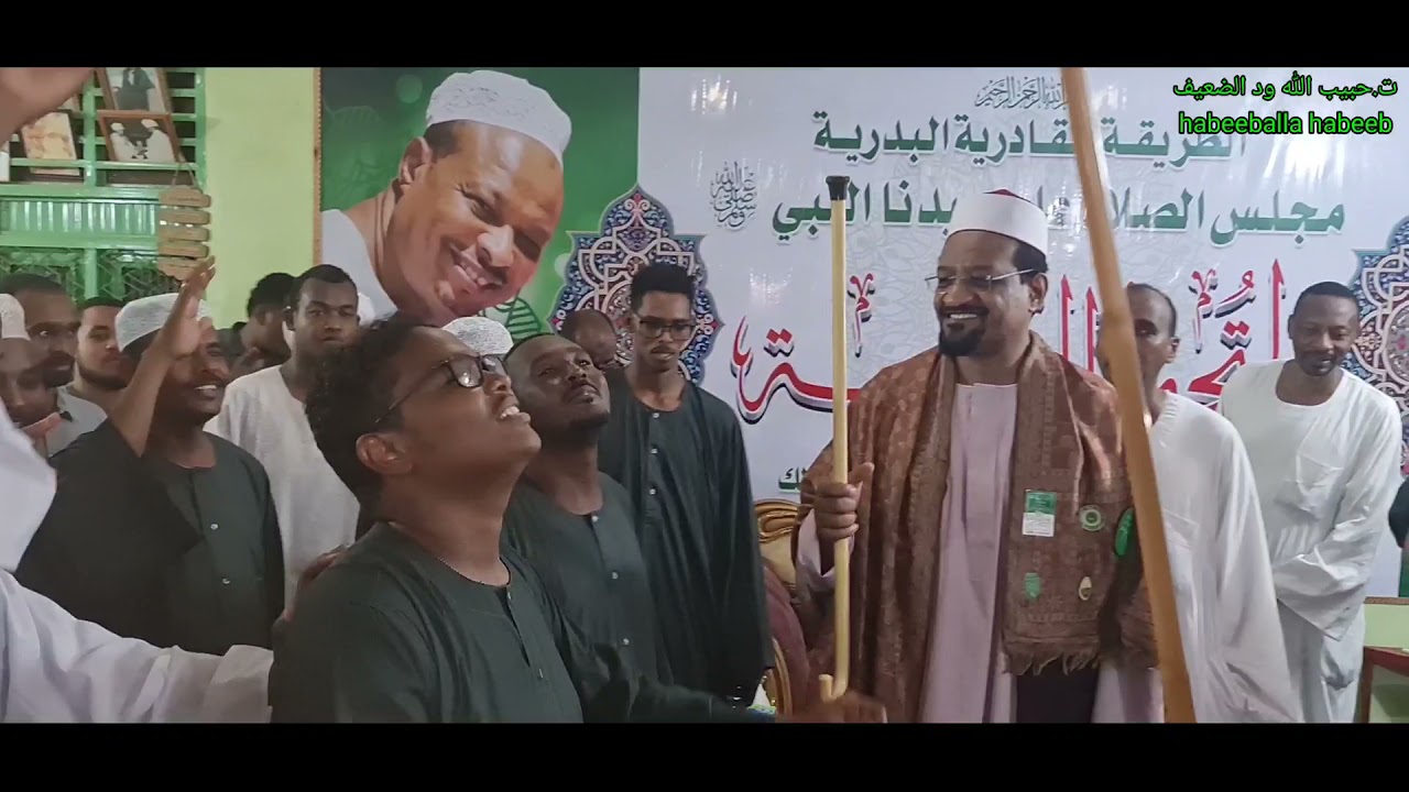 زيارة أبونا شيخ الأمين لابونا الشيخ محمود الضعيف  مدحة متين يا أخواني نوصلو