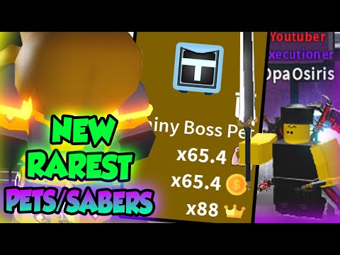 New Rarest Pets And Sabers Fall Update Roblox Saber - new update pets drop from bosses roblox adventure simulator