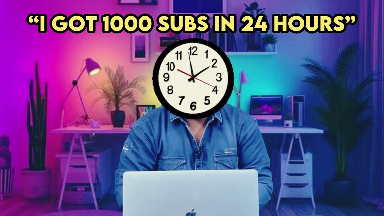 How To Get 1000 Subscribers on YouTube in 24 Hours - YouTube