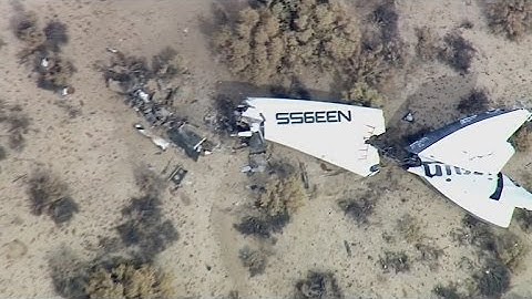 Virgin Galactic space tourism rocket crashes during test flight