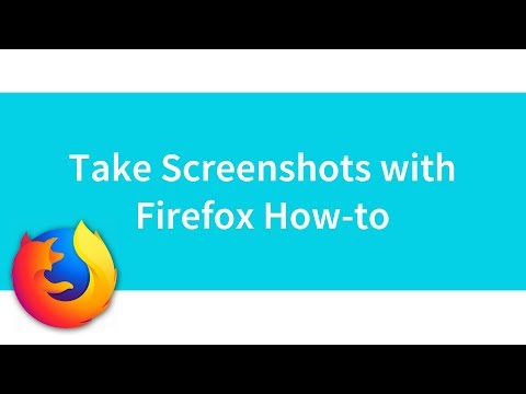 Firefox Screenshots (How to)