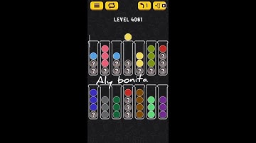 ball sort puzzle level 4061