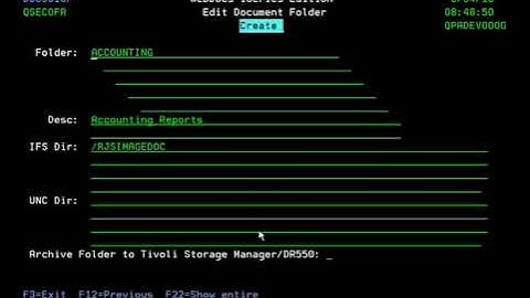 Creating the new folder structure