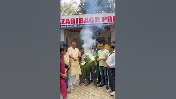 हज़ारीबाग़ प्रेस क्लब पहुँचे सांसद मनीष जायसवाल,दिवाली मनाने !