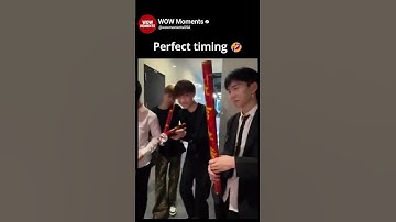 Perfect timing 🤣 #shorts