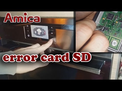 Amica error card SD // AdrianxPL naprawa piekarnika..:)) //Jak naprawić błąd error card SD Amica