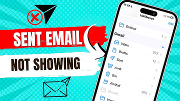 How To Fix sent emails not showing/Missing From Mail App on iPhone